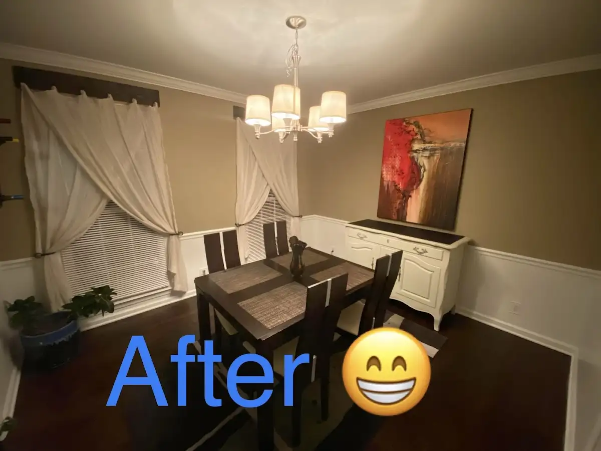 Professional dining room restoration after water damage in Fox Chapel