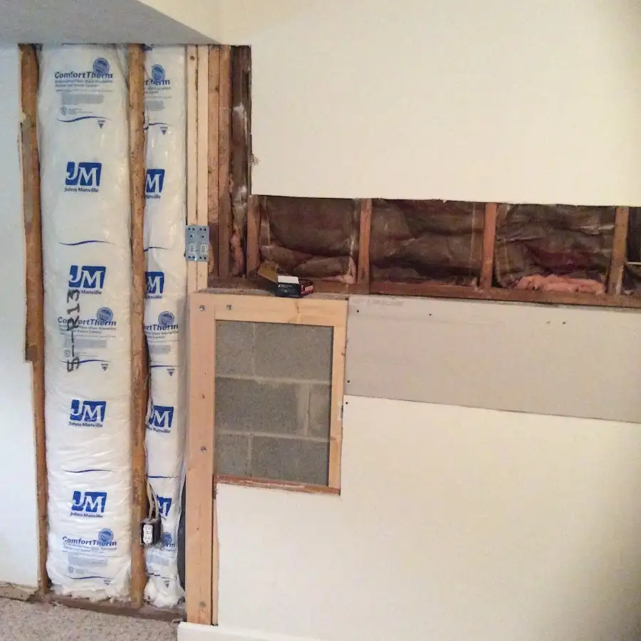 Wall insulation replacement during Odor Removal & Deodorization in Fox Chapel